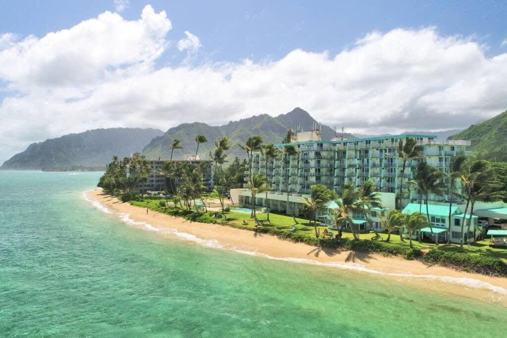 Luxury Beachfront Condo Hau'ula Exterior foto