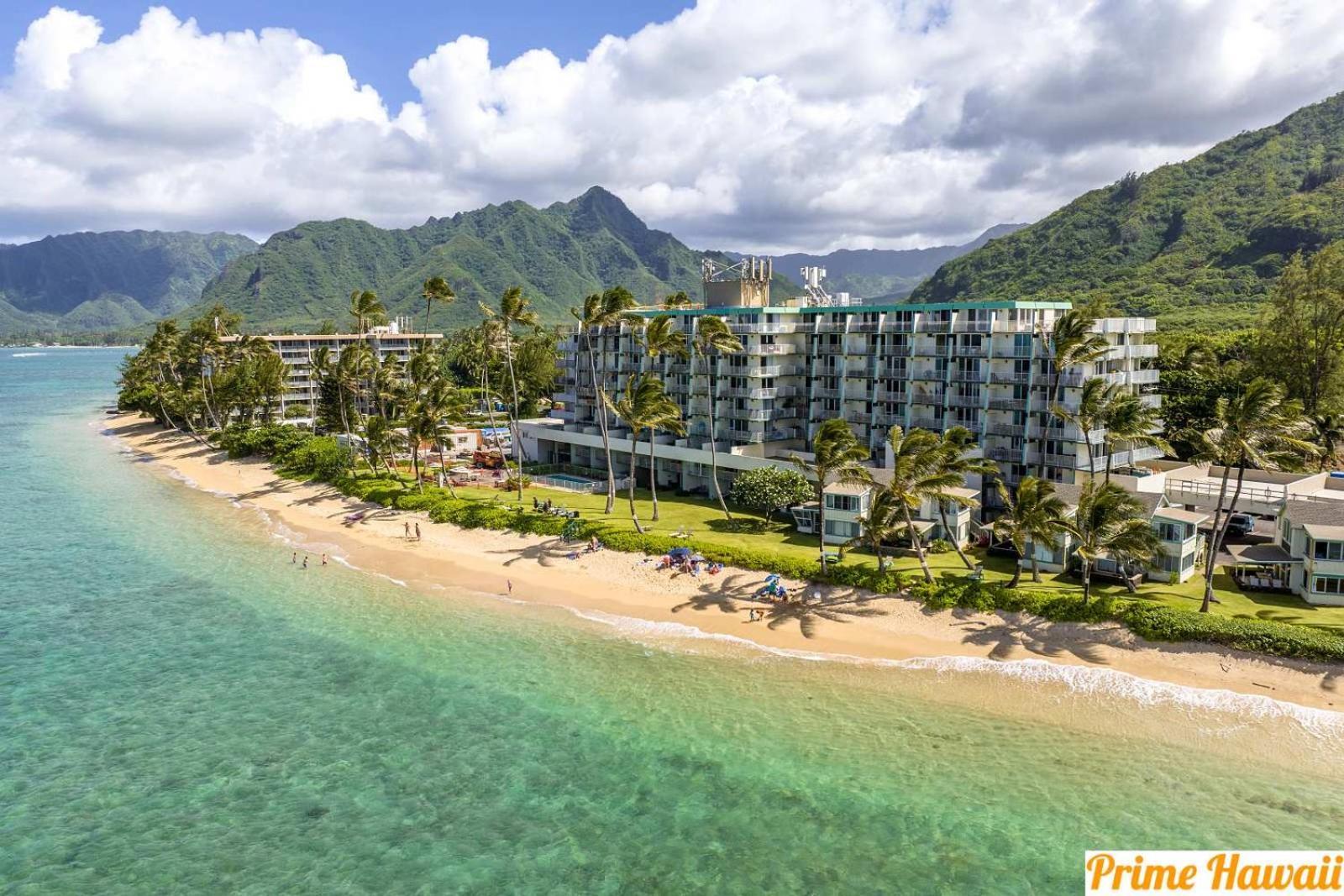 Luxury Beachfront Condo Hau'ula Exterior foto